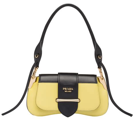 PRADA Sidonie leather shoulder bag 